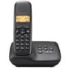 Téléphone DECT sans Fil avec Répondeur Noir
