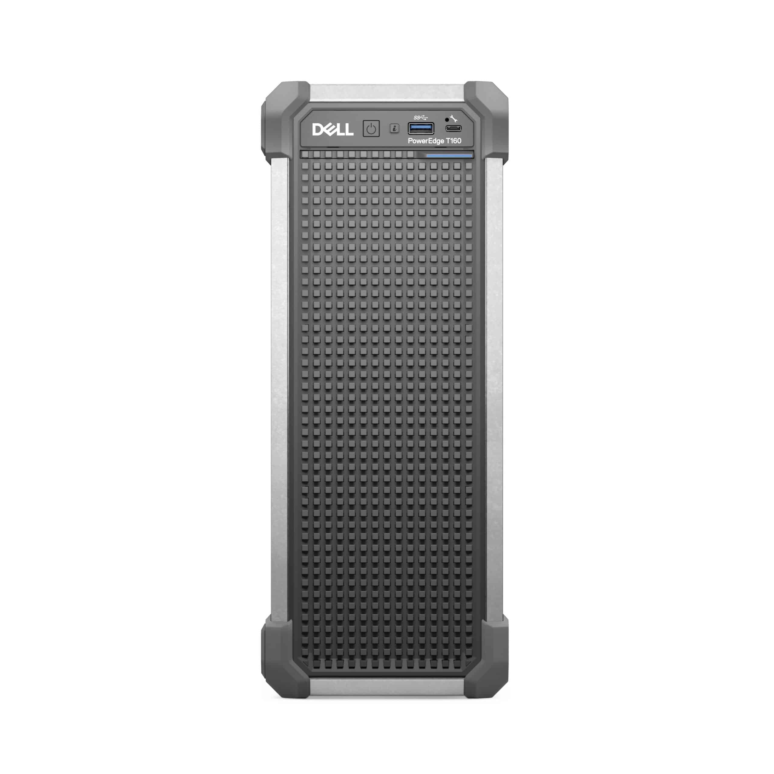 Serveur Tour PowerEdge T160,3.5" up to 3 Cabled Xeon E-2414 2.6G,1x2TB ,1X16GB,5720 2X1GB, RAID S160,IDR BAS 36M EMEA_PET160SPL1