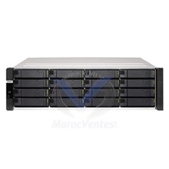 QNAP SERVEUR NAS DUAL CONTROLLER RACK 16 BAIES 64 GB RAM, 0TB DISKLESS ES1686DC-R2-2123IT