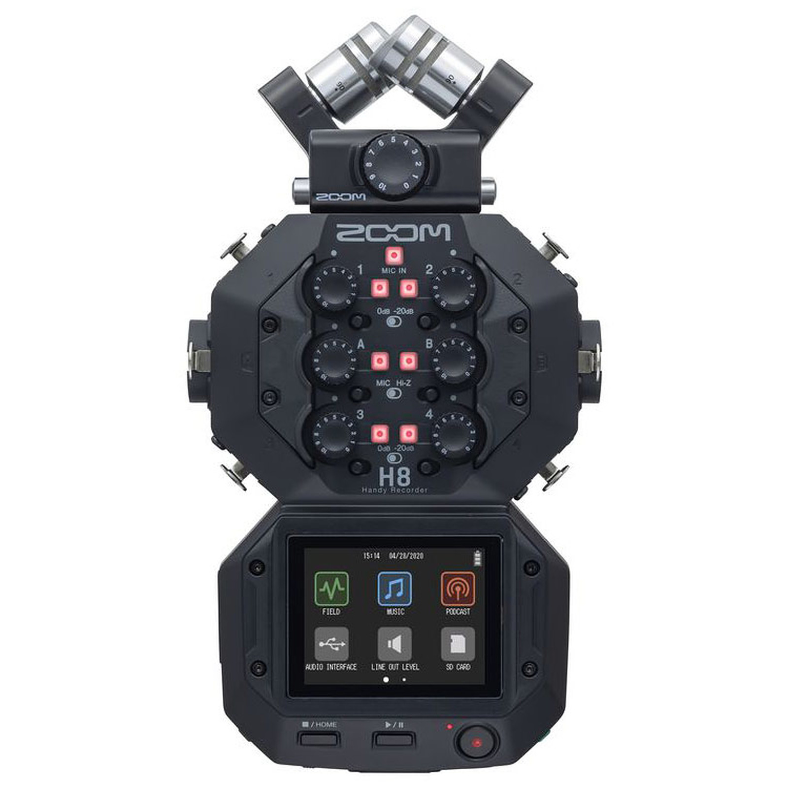 ENREGISTREUR PRO SIMULTANE DE 12 PISTES ZOOM H8 ZOOM H8