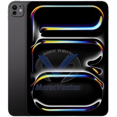 iPad Pro 13 pouces Wi-Fi + Cellulaire 256 Go avec Vitre Standard SPACE BLACK