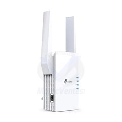 AX1800 Wi-Fi 6 Range ExtenderSPEED: 574 Mbps at 2.4 GHz + 1201 Mbps at 5 GHzSPEC: 2 × External Antennas, 1 × Gigabit Port, Broadcom 1.5GHz Quad-Core CPU, 1024 QAM, Wall PluggedFEATURE: Tether App, WPS, Intelligent Signal Light, Access Control, Power RE605
