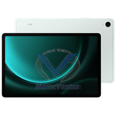 Tablette TAB S9FE Mint 10,9" Exynos 6Go 128Go Android 5G 12MP UW 8Mpx 12M SM-X516BLGAMWD