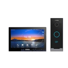Kit d'Interphonie IP Vidéo Un Portier i60 + un Moniteur i504W VIK-01