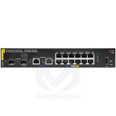 Aruba 6100 12G CL4 2SFP+ 139W Swch [12 ports 10/100/1000 PoE + 2 ports SFP+,L2, Managed] JL679A