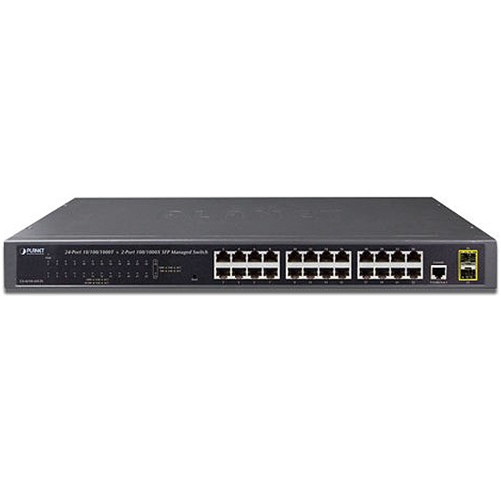 SWITCH PLANET MANAGED NIV2-24P GIGA RJ45+2P SFP GS-4210-24T2S