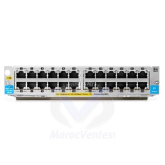 Module d'extension enfichable Gigabit Ethernet 24 x 1000Base-T (PoE+) - RJ-45 J9986A