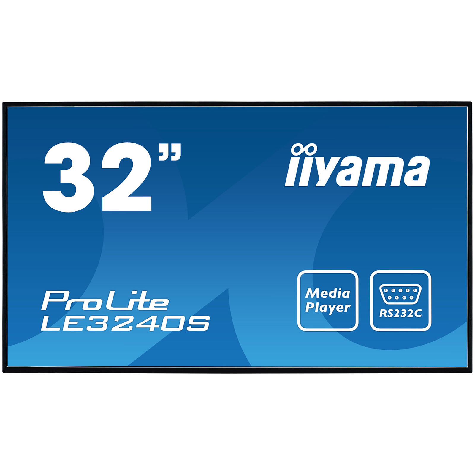 Moniteur Prolite 32" Full HD 1920 x 1080 pixels HDMI Haut-parleur intégré
