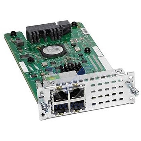 4-Port Layer 2 GE Switch Network Interface Module NIM-ES2-4