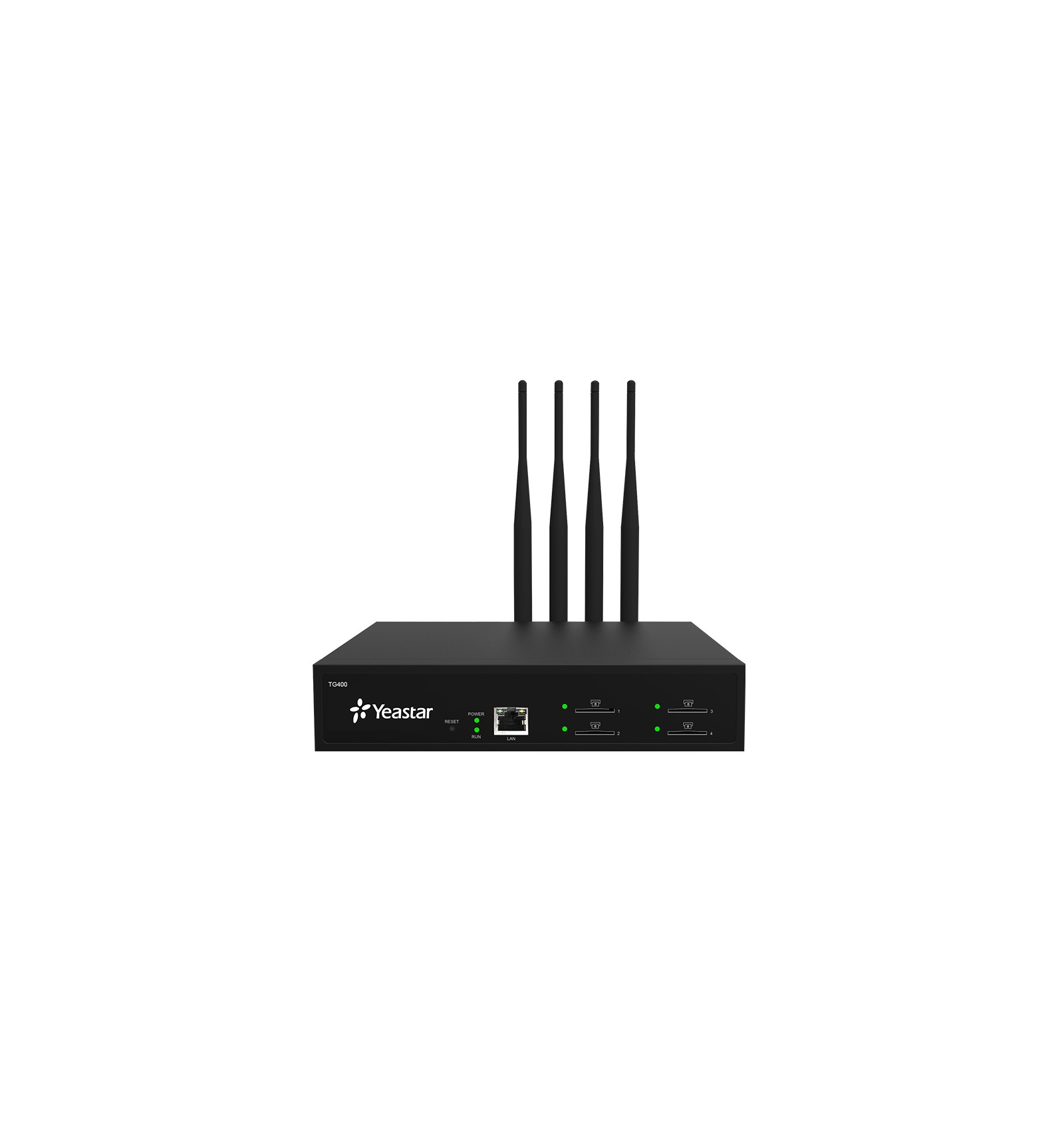 Passerelle GSM VoIP 4 cartes sim (4 canaux) TG400