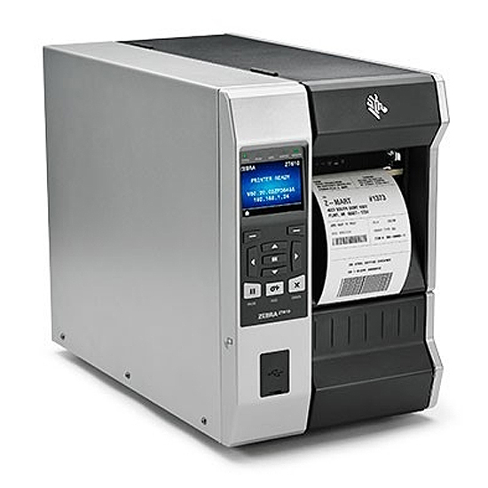 Imprimante Transfert Thermique Direct ZT610 Impression D'étiquette Monochrome 300 dpi 356 mm/s Mon ZT61043-T0E0100Z