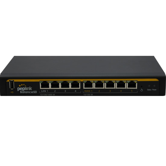 Routeur Multi-WAN (WAN 5) pour les Petites Entreprises Balance 50